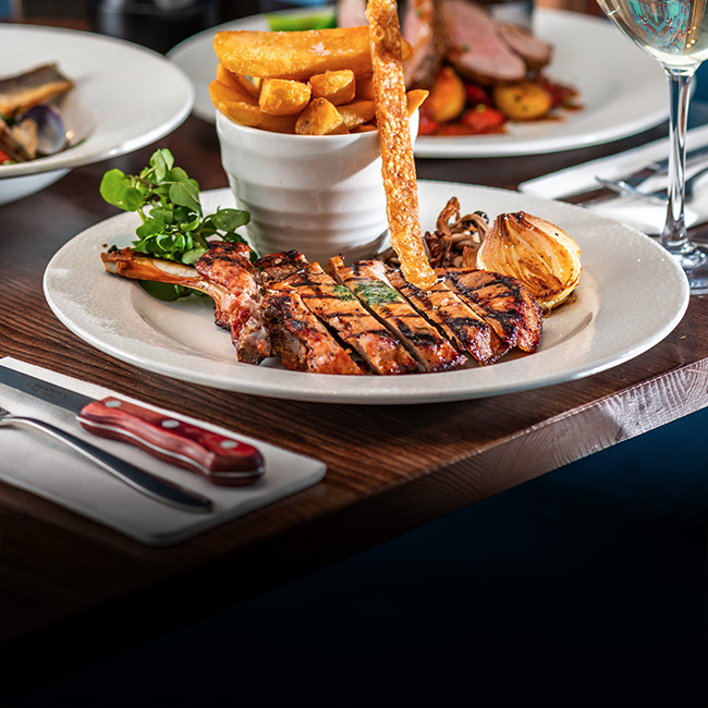 A La Carte menu at The Old Bulls Head