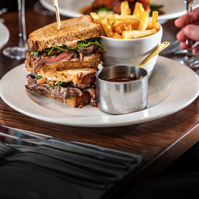 Brunch menu at The Old Bulls Head