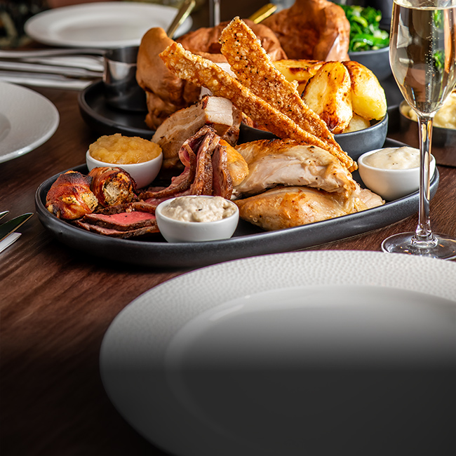 Sunday menu at The Old Bulls Head