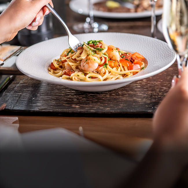 Dessert menu at The Old Bulls Head